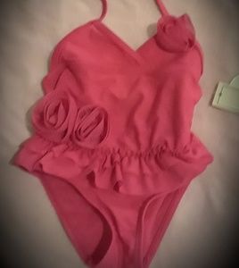 NWT Koala Baby Pink Bathing Suit & Towel
